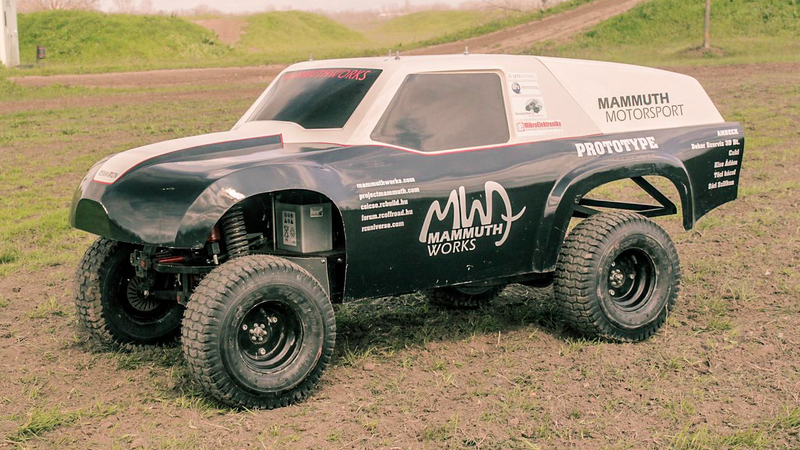Illustration for article titled You Could Probably Ride To Work On This Badass 1:3 Scale RC Truck